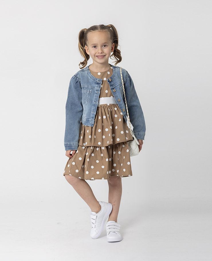 Gepunkteter Look – einfach und süß