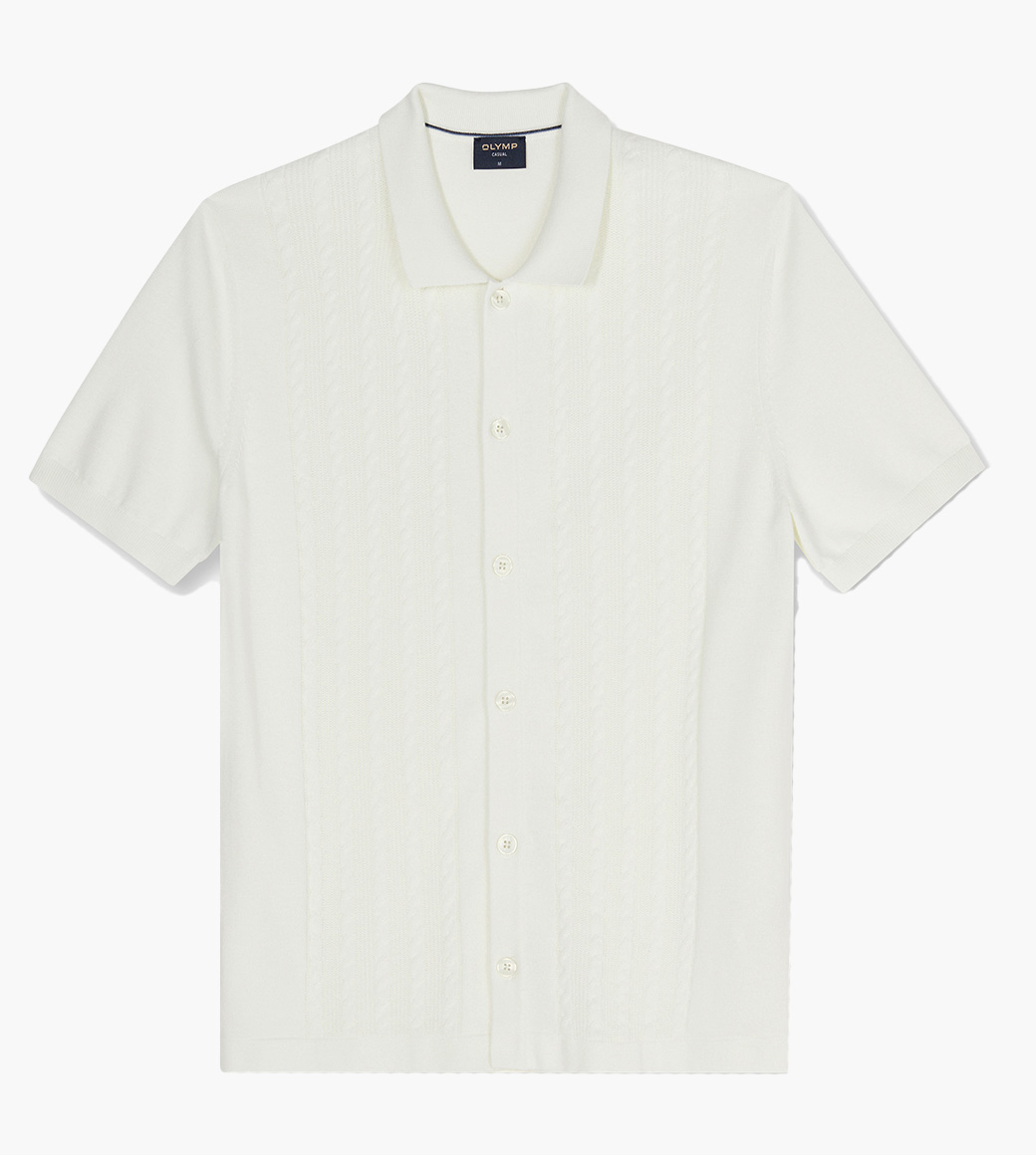 Strickhemd Olymp